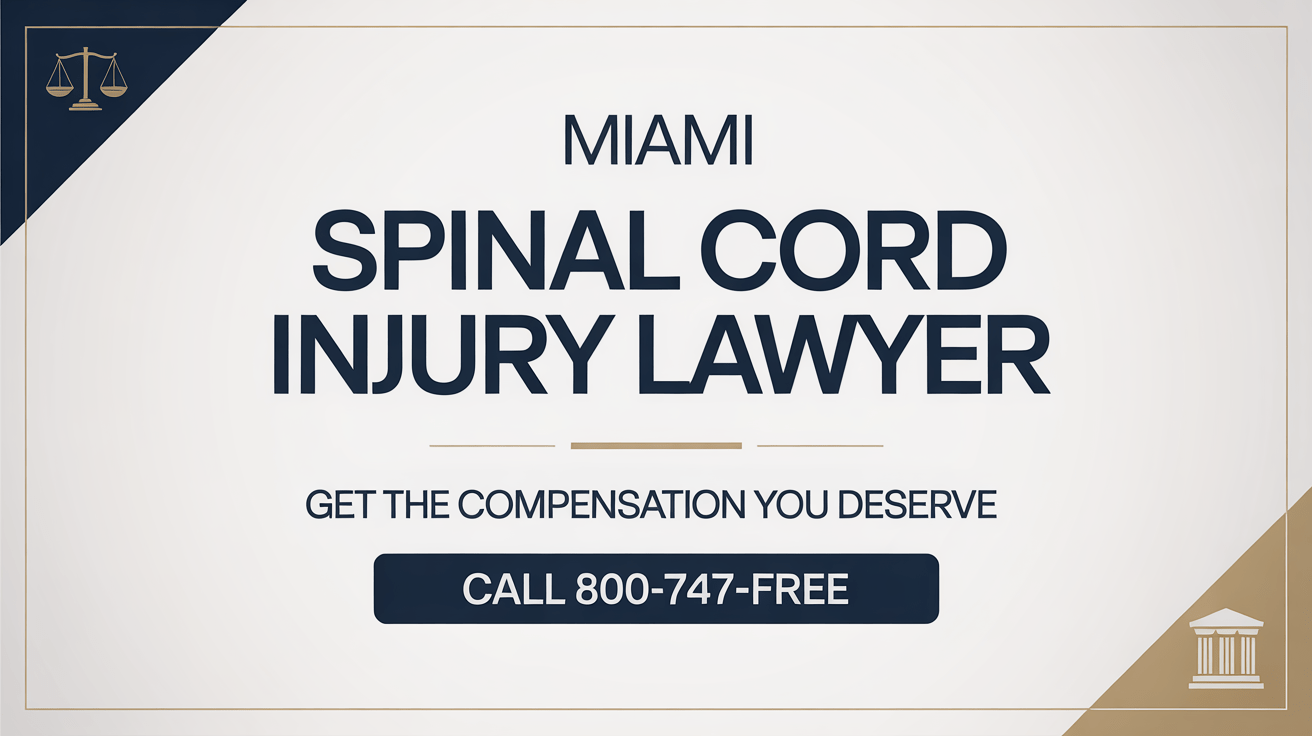 Miami Spinal Cord Injury Lawyer