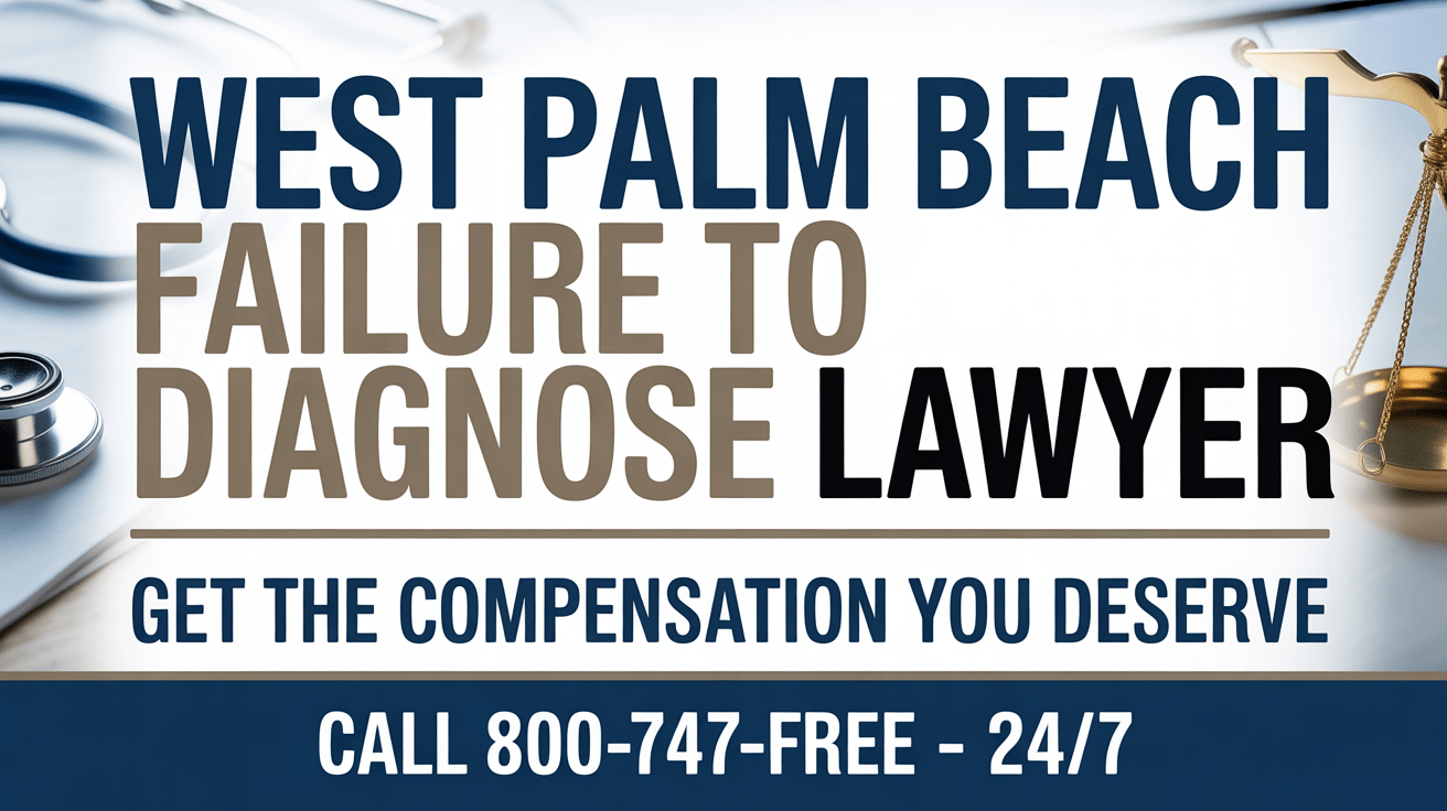 West Palm Beach Failure to Diagnose Lawyer