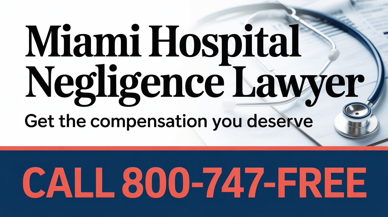 Abogado de lesiones por negligencia hospitalaria en Miami