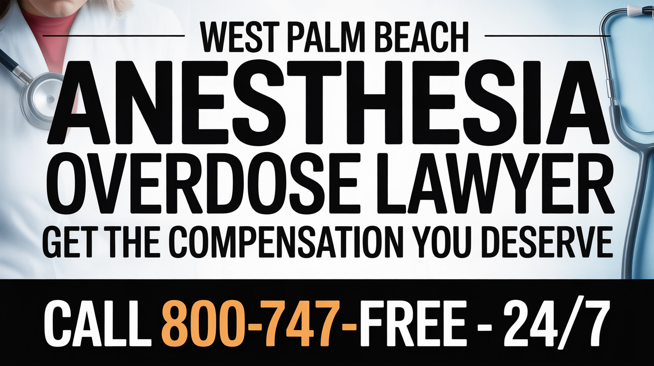 Abogado de sobredosis de anestesia en West Palm Beach