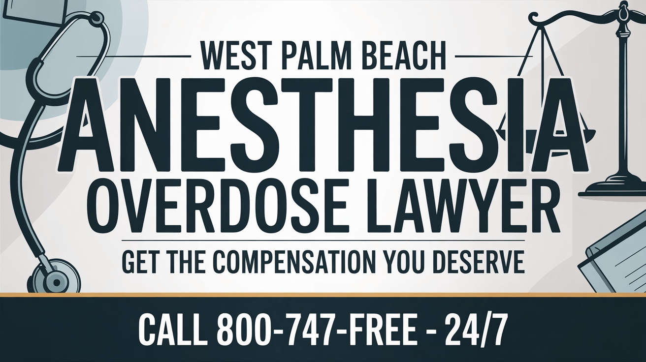 Abogado de sobredosis de anestesia en West Palm Beach