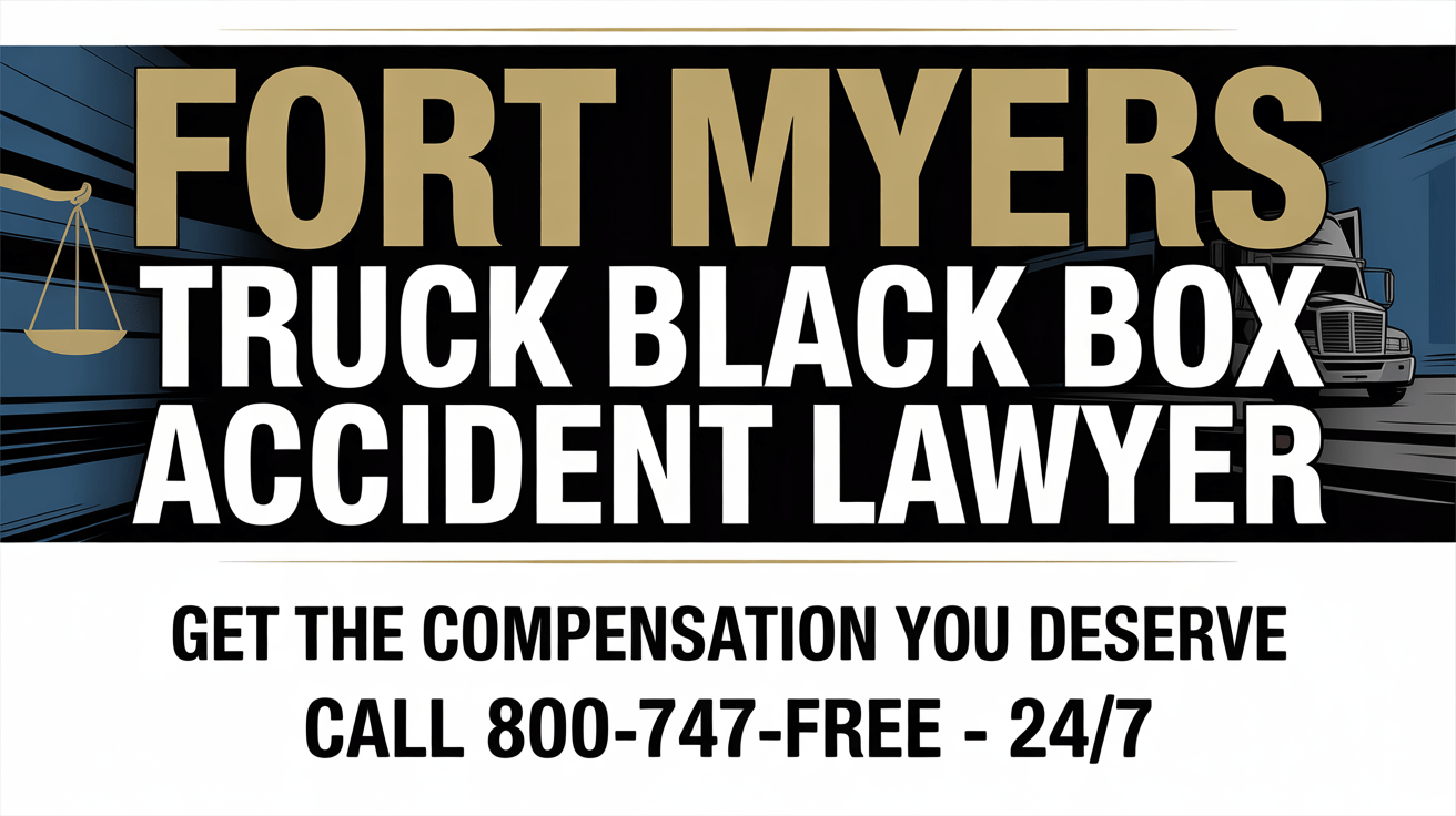 Fort Myers Truck Black Box Accident Lawyer