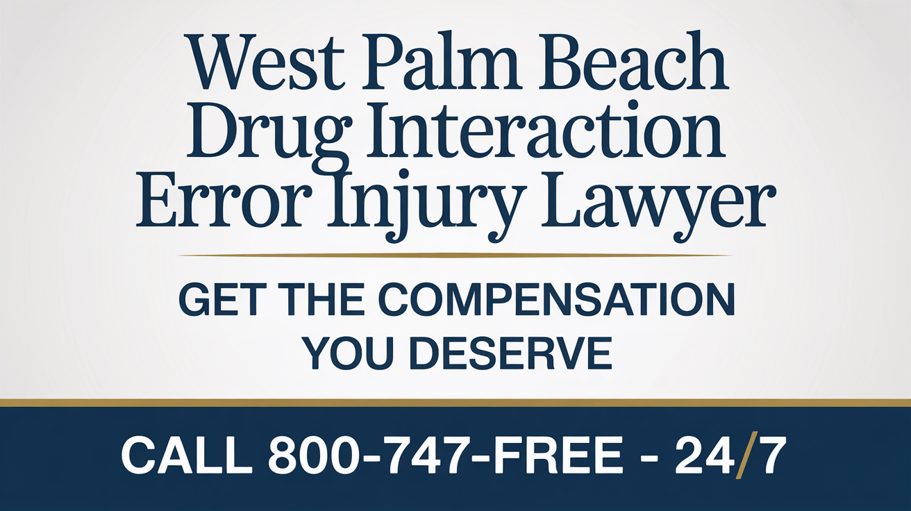 West Palm Beach Drug Interaction Error Injury Lawyer