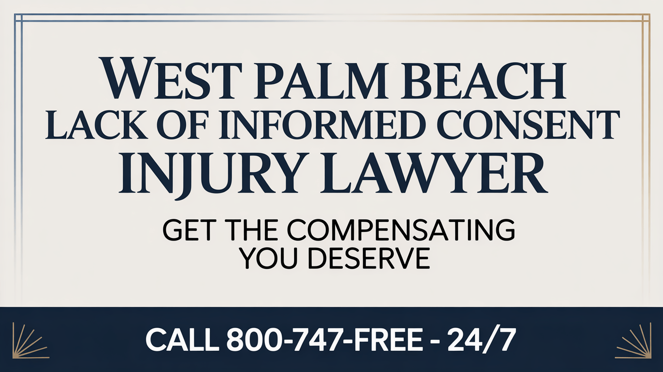 West Palm Beach Lack of Informed Consent Injury Lawyer
