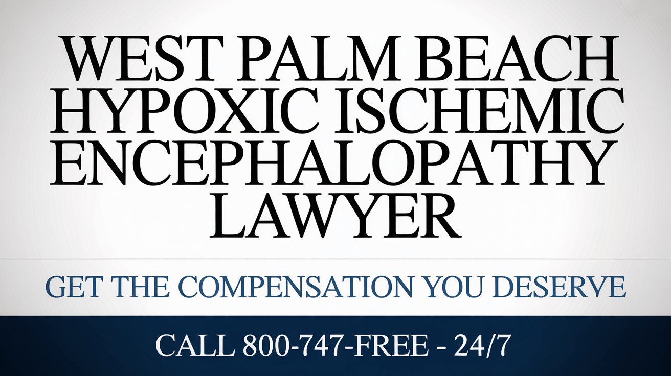West Palm Beach Hypoxic Ischemic Encephalopathy Lawyer