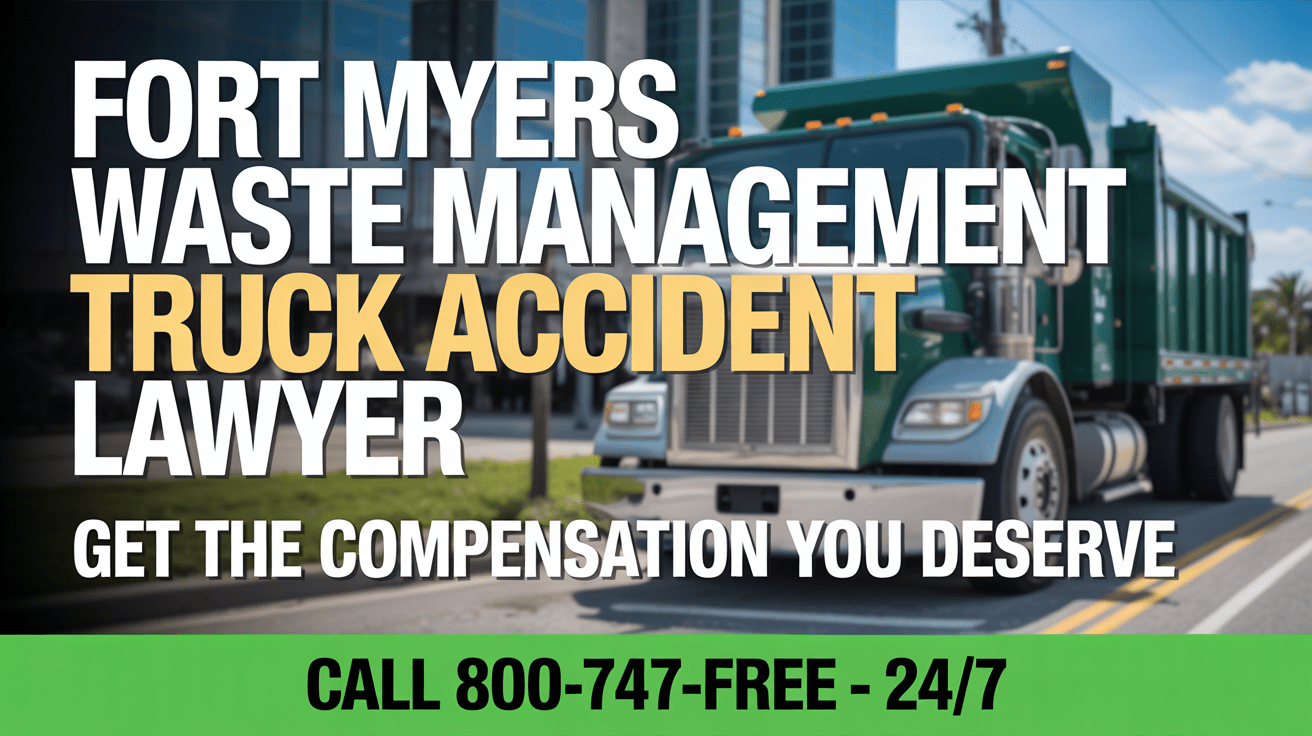 Abogado de Accidentes con Camiones de Gestión de Residuos en Fort Myers