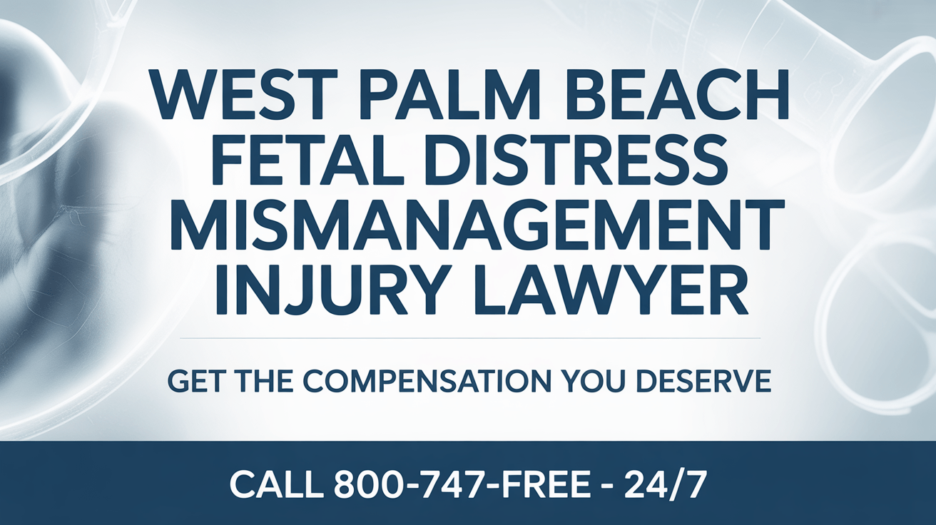 Abogado de Lesiones por Mala Gestión del Malestar Fetal en West Palm Beach