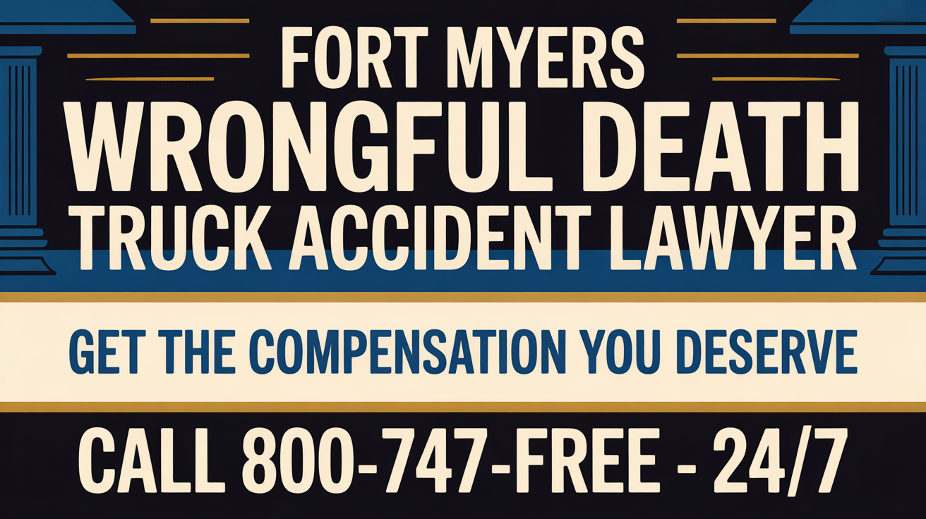 Fort Myers Wrongful Death Truck Accident Lawyer