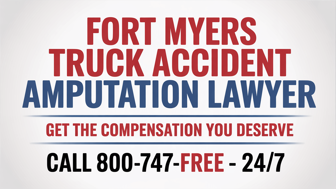 Abogado de Accidentes de Camión en Fort Myers
