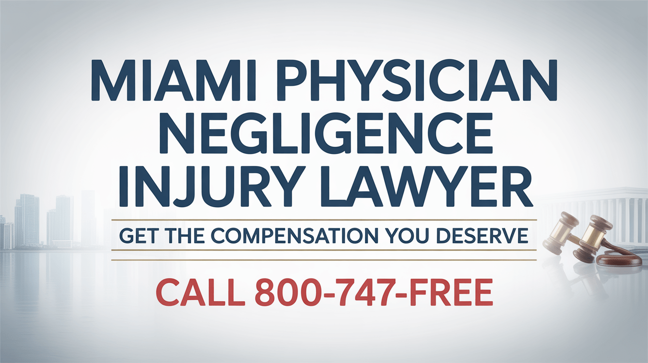 Miami Physician Negligence Injury Lawyer