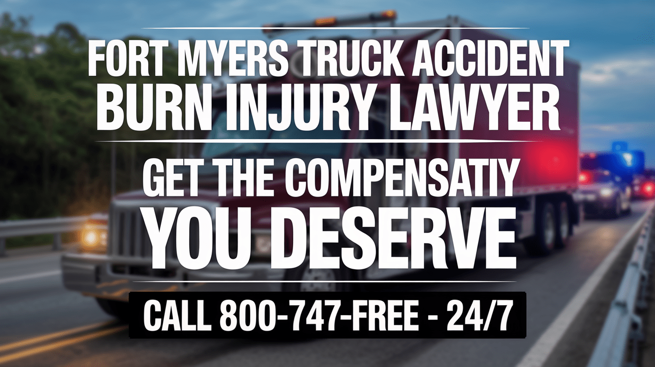 Fort Myers Truck Accident Burn Injury Lawyer