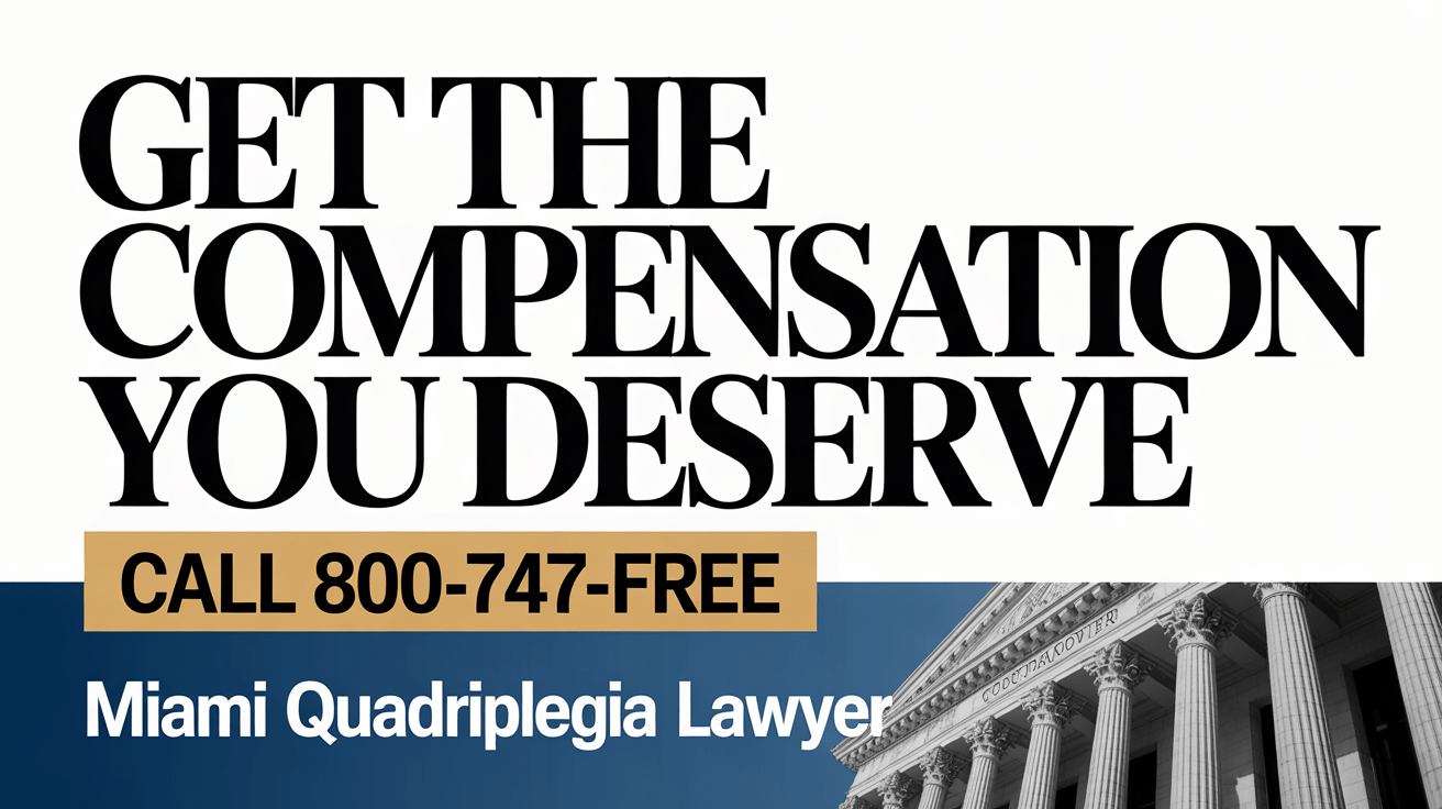 Miami Quadriplegia Injury Lawyer