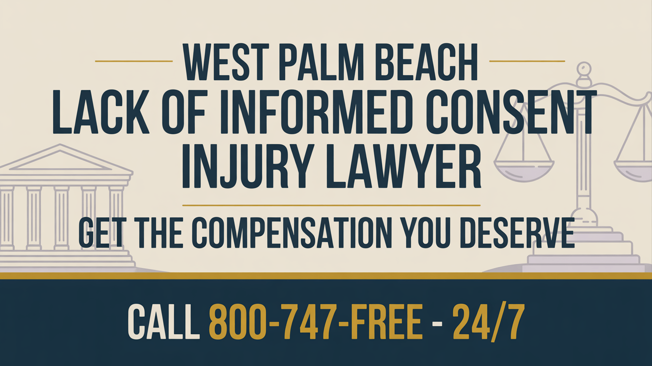 West Palm Beach Lack of Informed Consent Injury Lawyer