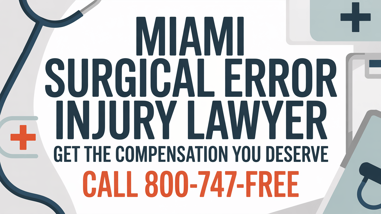 Abogado de Lesiones por Error Quirúrgico en Miami