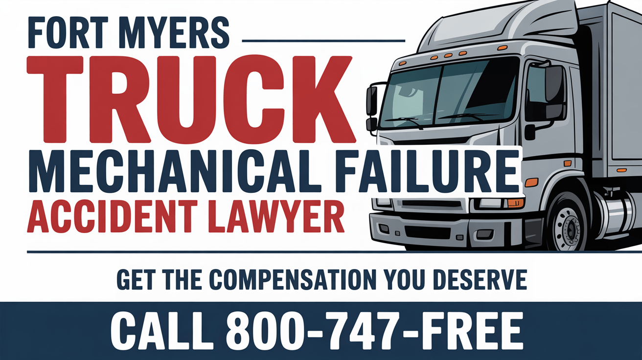 Fort Myers Truck Mechanical Failure Accident Lawyer