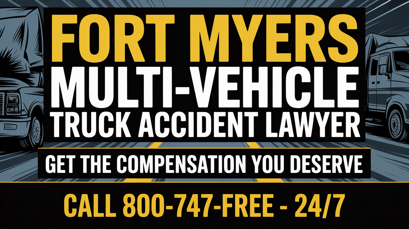 Fort Myers Multi-Vehicle Truck Accident Lawyer