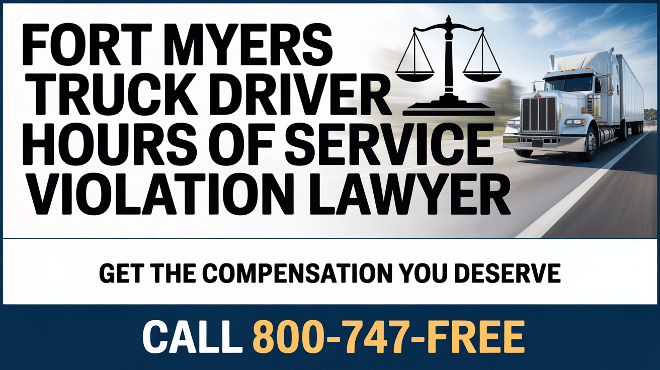 Fort Myers Truck Driver Hours of Service Violation Lawyer