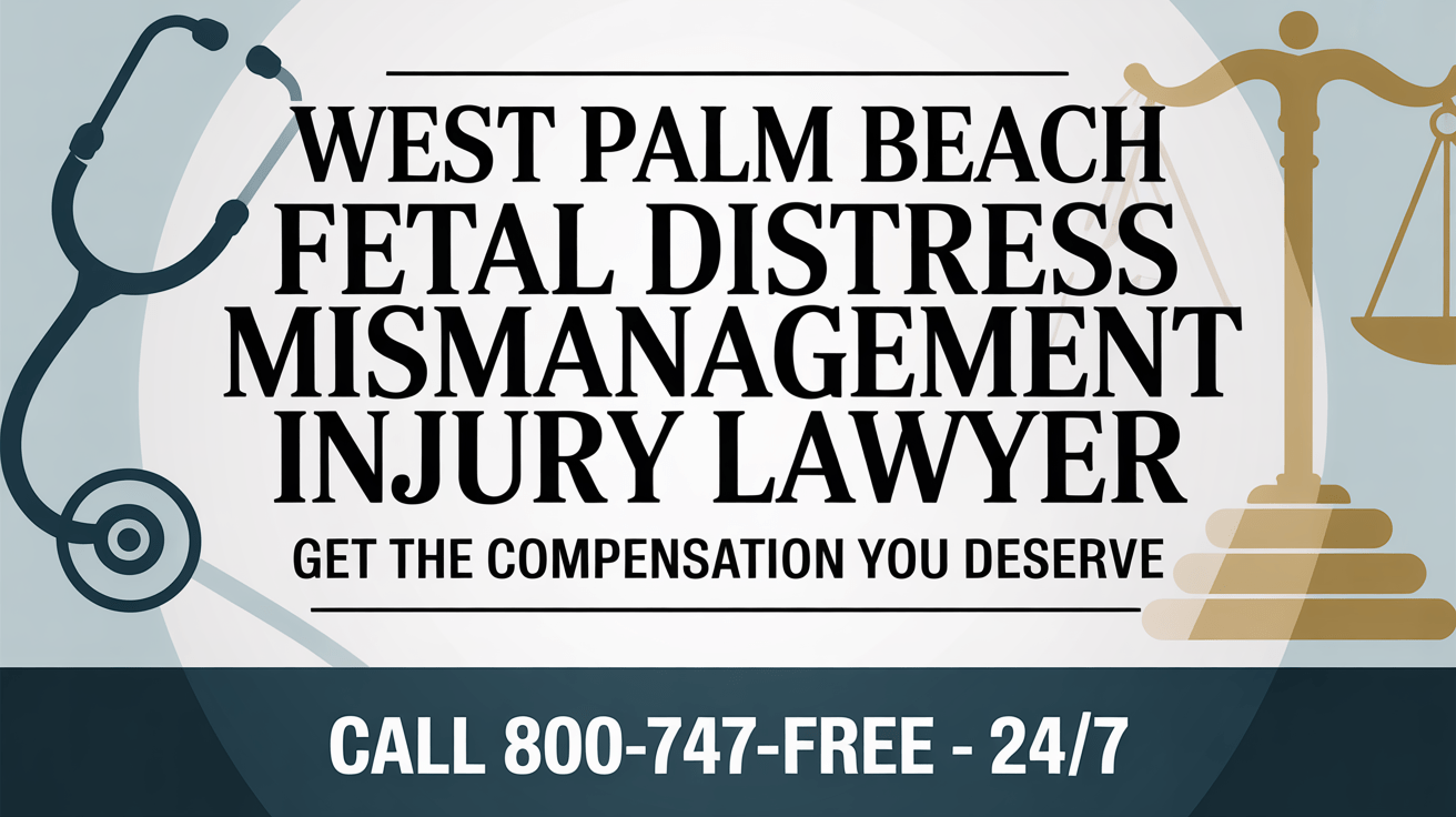 Abogado de Lesiones por Mala Gestión del Malestar Fetal en West Palm Beach