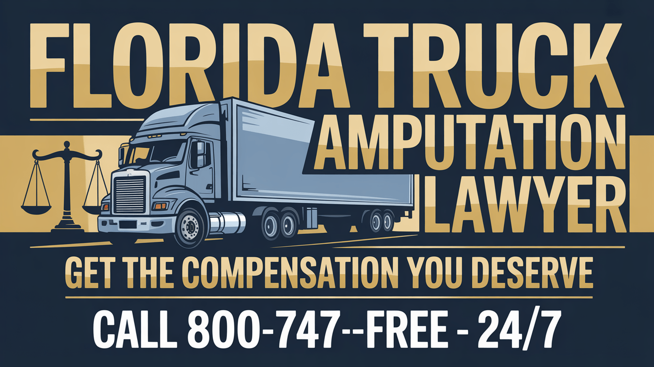 Abogado de Amputaciones por Accidentes de Camiones en Florida