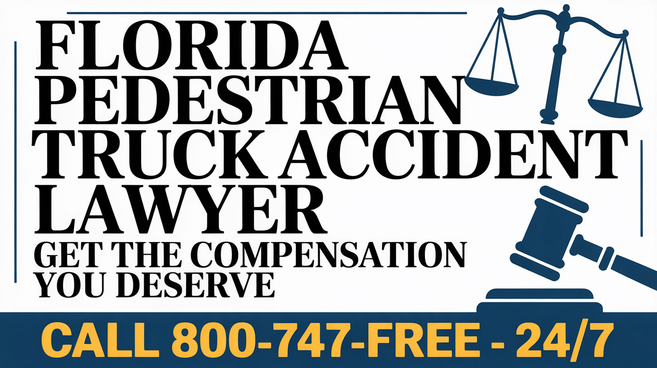 Florida Pedestrian Truck Accident Lawyer