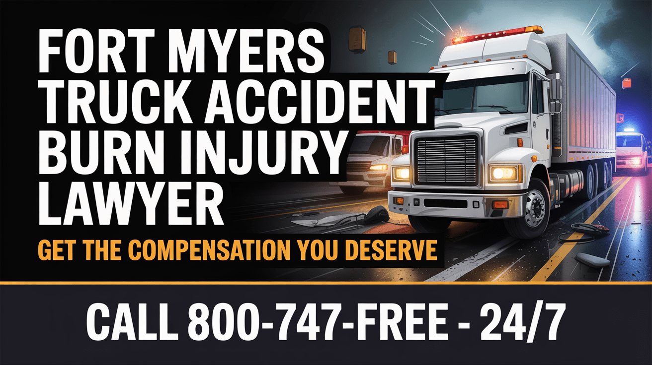 Fort Myers Truck Accident Burn Injury Lawyer
