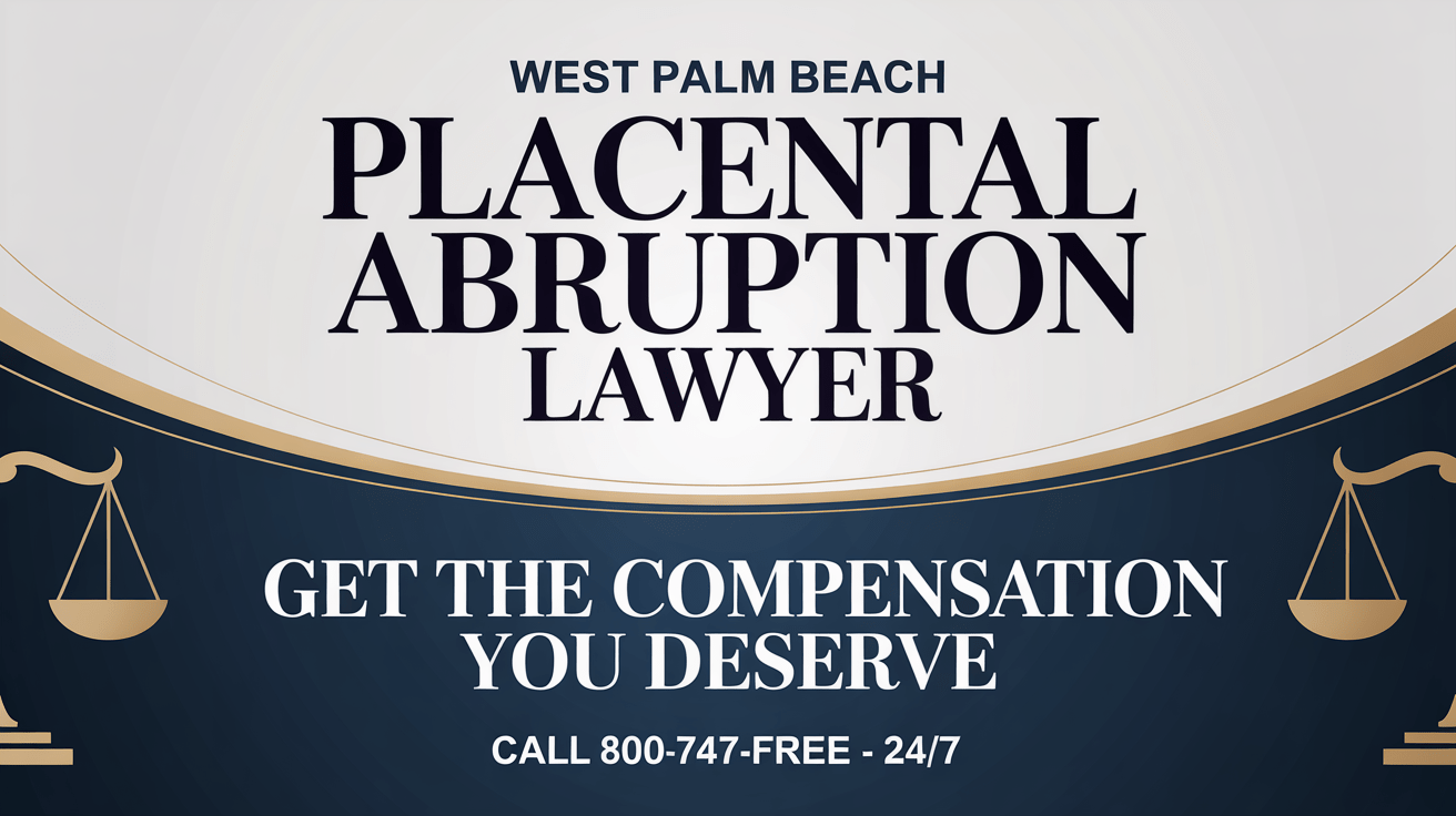 Abogado de desprendimiento placentario en West Palm Beach