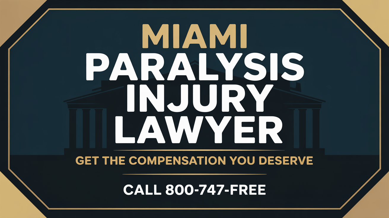 Miami Paralysis Injury Lawyer