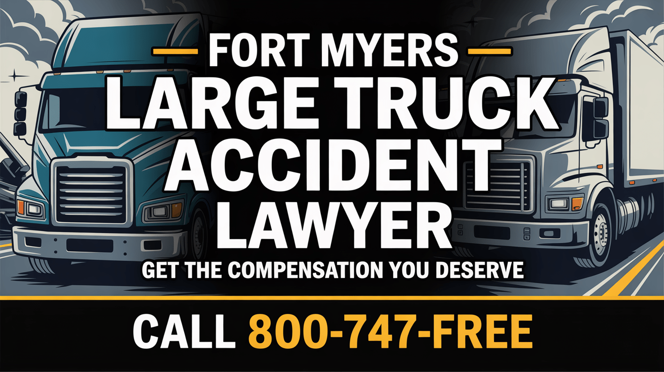 Abogado de Accidentes con Camiones Grandes en Fort Myers