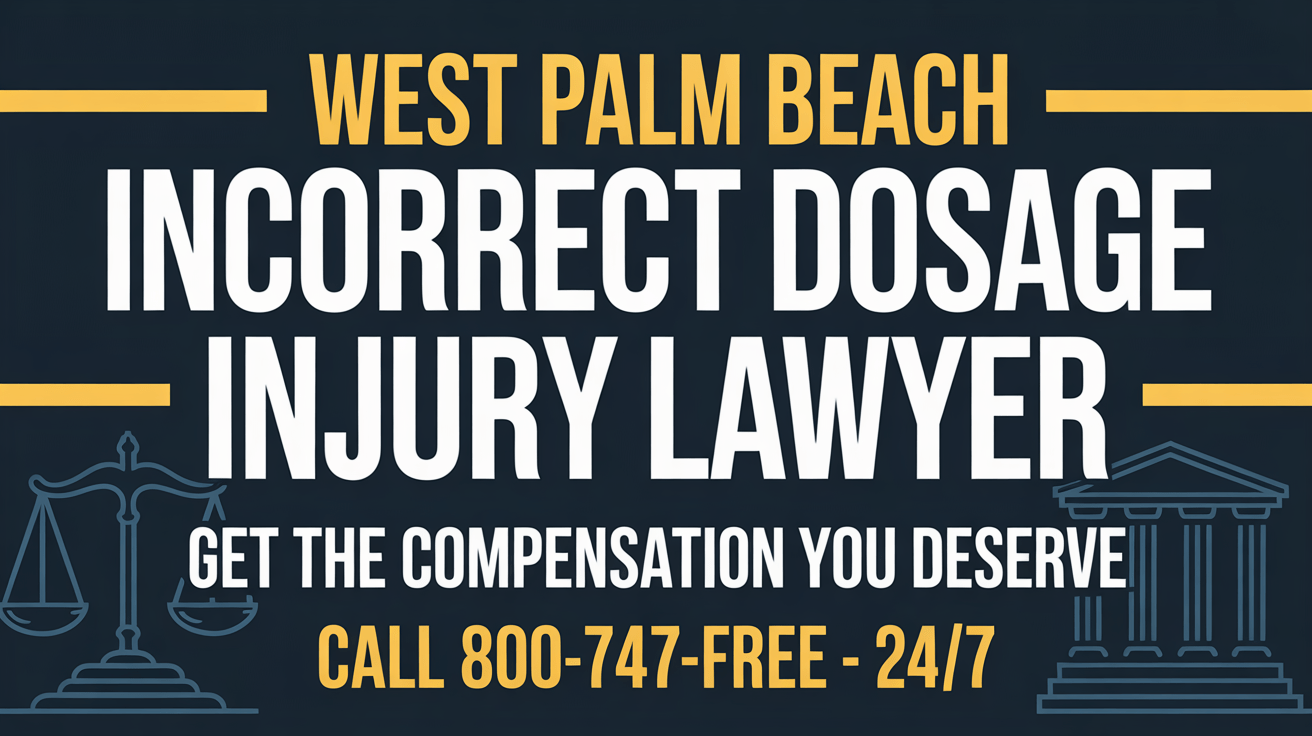 West Palm Beach Incorrect Dosage Injury Lawyer 