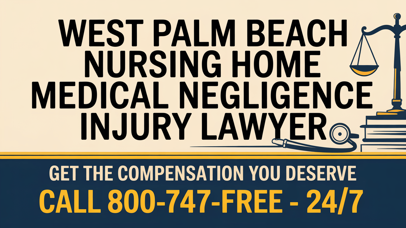 Abogado de negligencia médica en residencias de ancianos en West Palm Beach