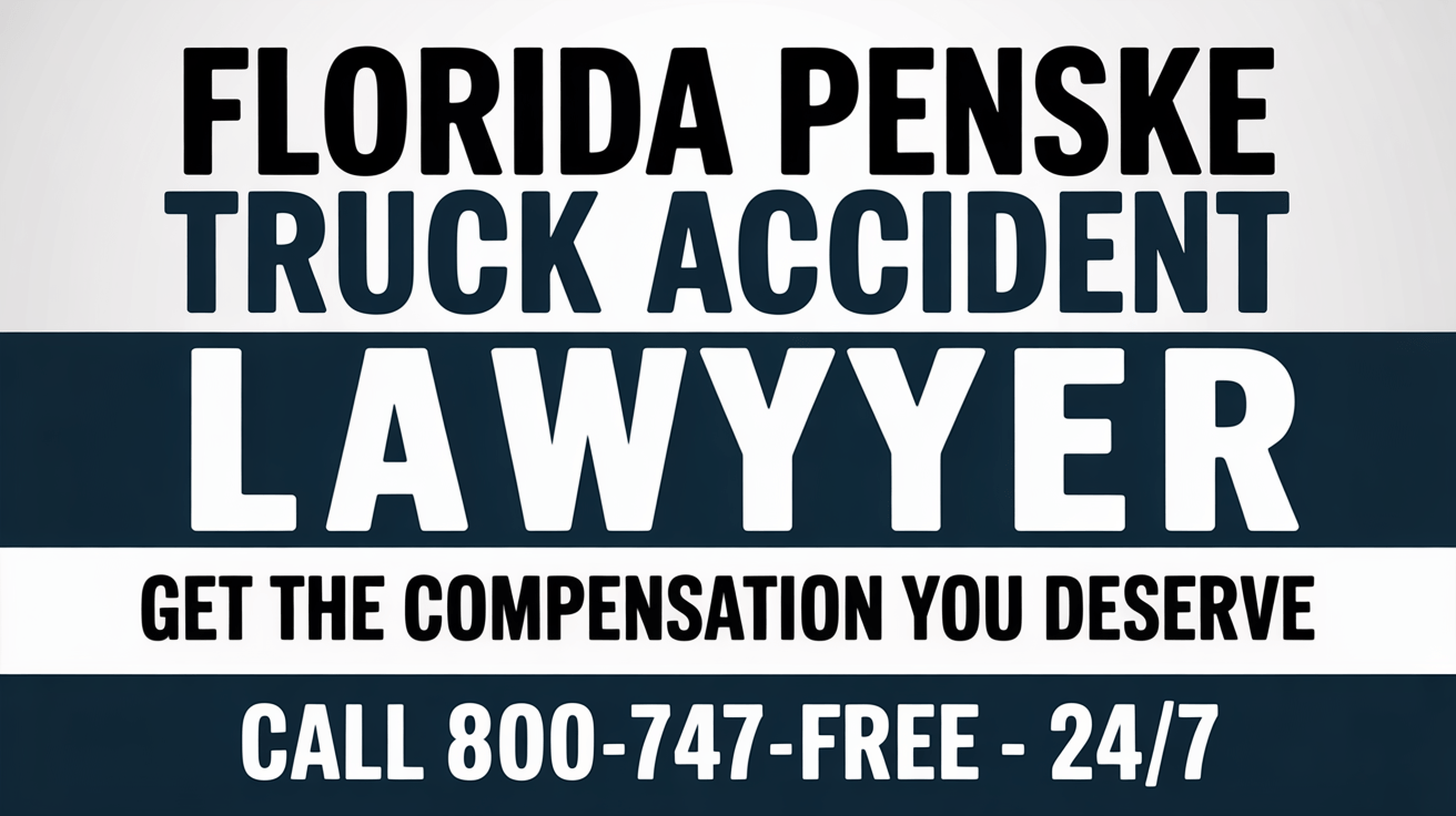 Florida Penske Truck Accident Lawyer