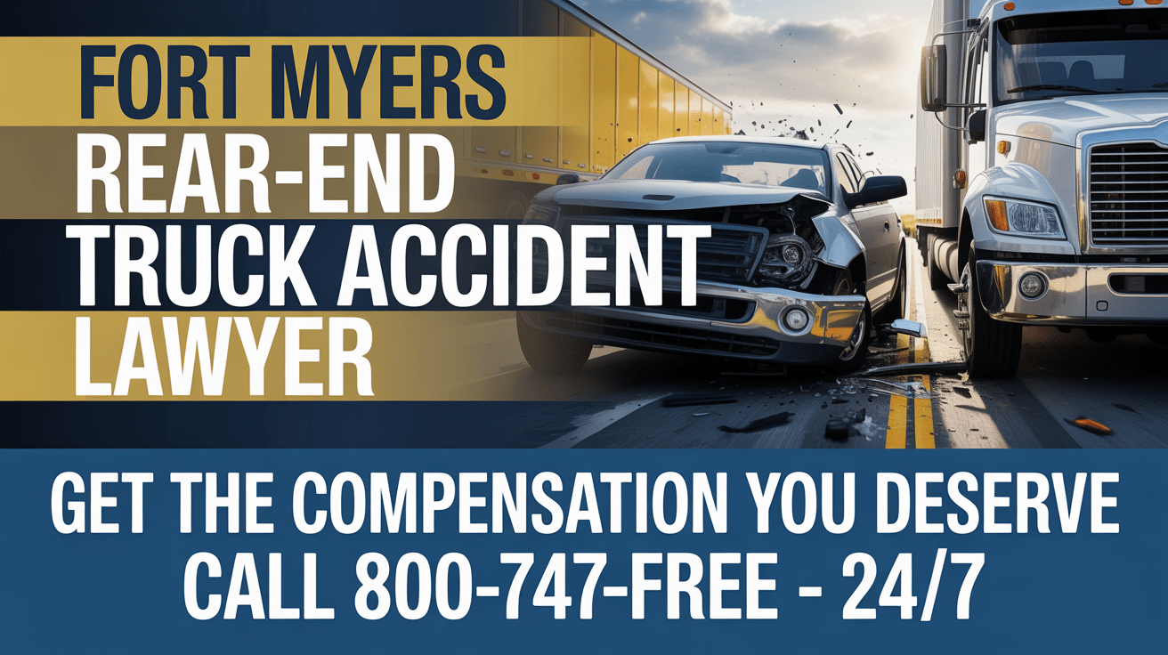 Abogado de Accidentes de Camiones en Fort Myers