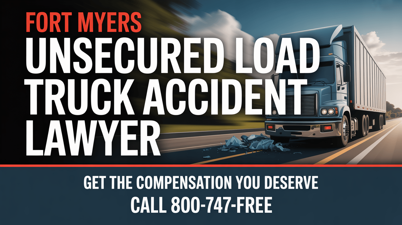 Abogado de accidentes por carga no asegurada en Fort Myers