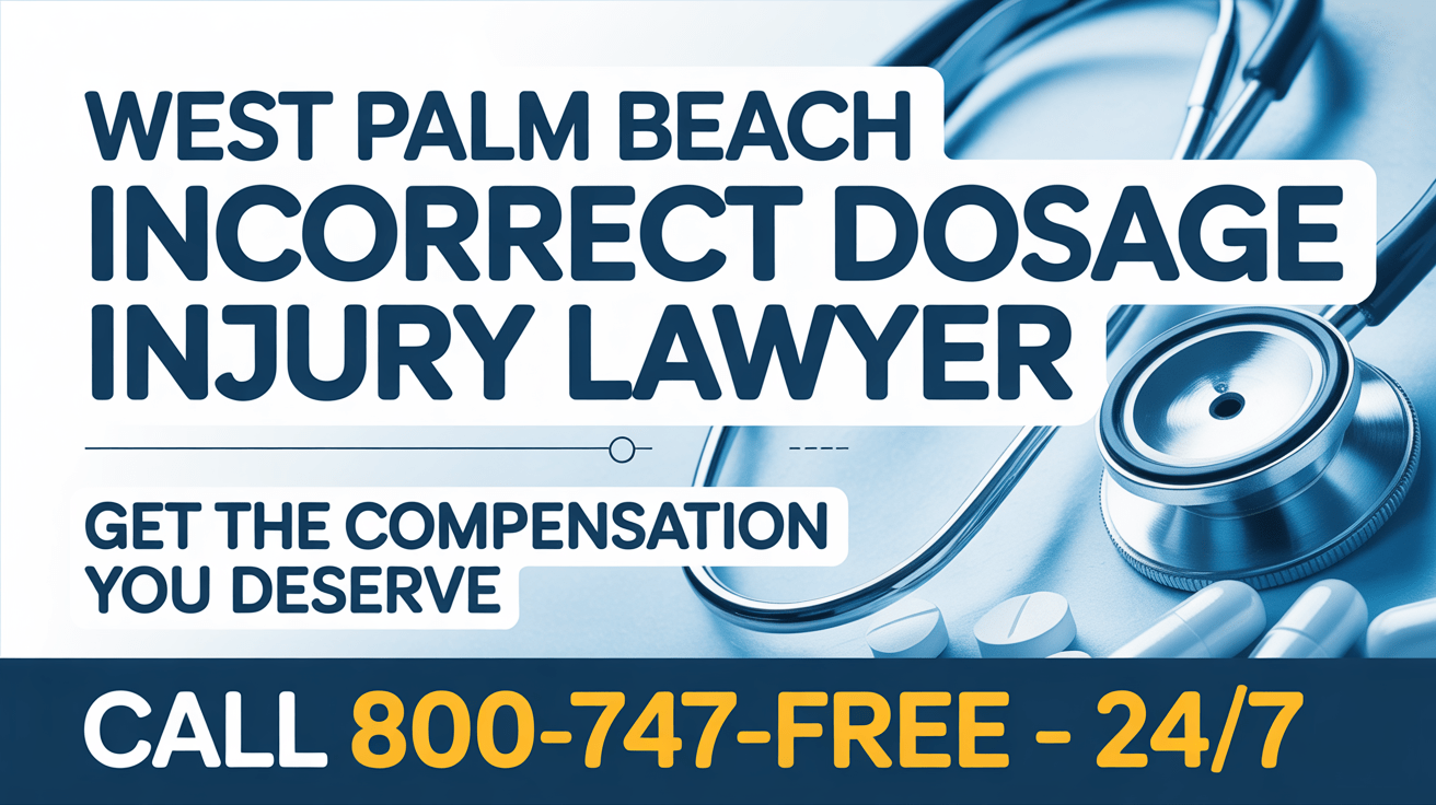 West Palm Beach Incorrect Dosage Injury Lawyer 