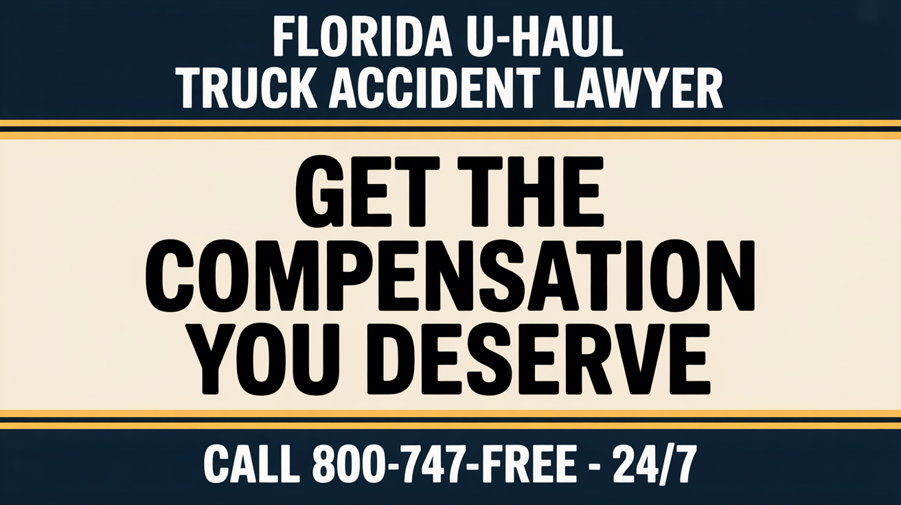 Florida U-Haul Truck Accident Lawyer