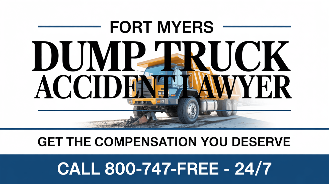 Abogado de Accidentes con Camiones Volteo en Fort Myers