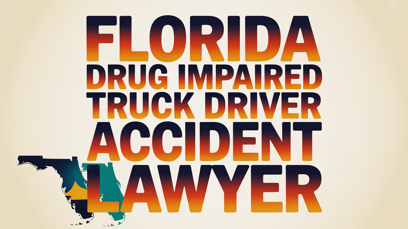 Florida Drug Impaired Truck Driver Accident Lawyer