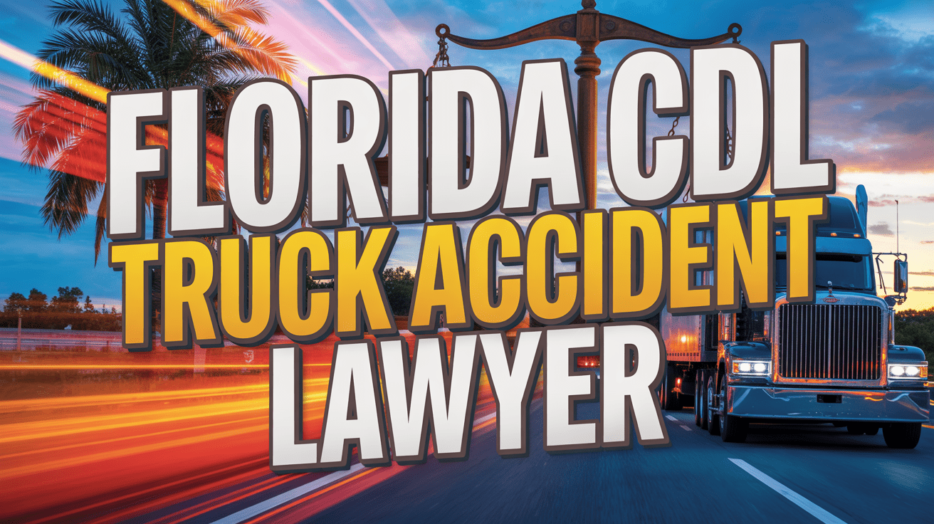 Florida CDL Truck Accident Lawyer