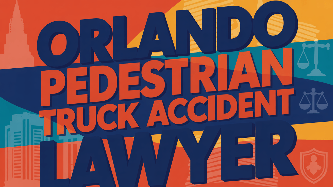 Orlando Pedestrian Truck Accident Lawyer