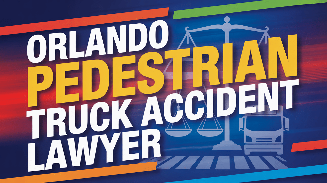 Orlando Pedestrian Truck Accident Lawyer