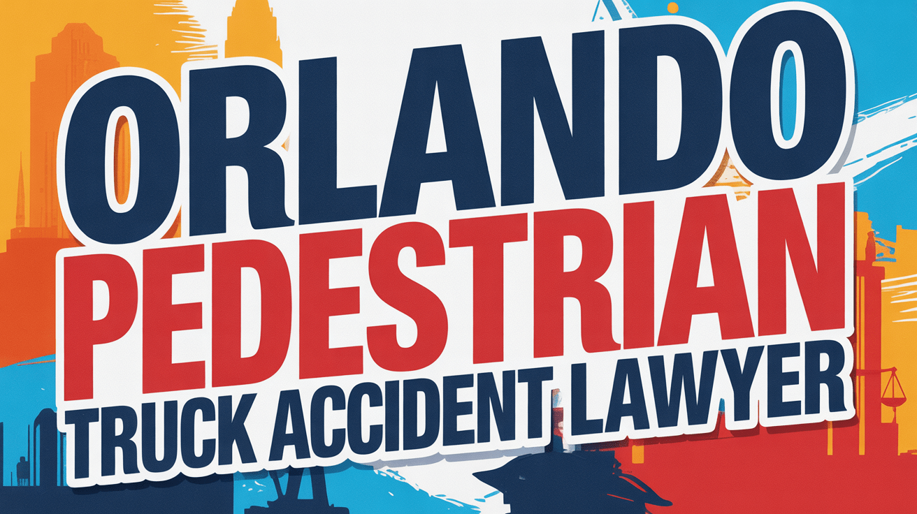 Orlando Pedestrian Truck Accident Lawyer