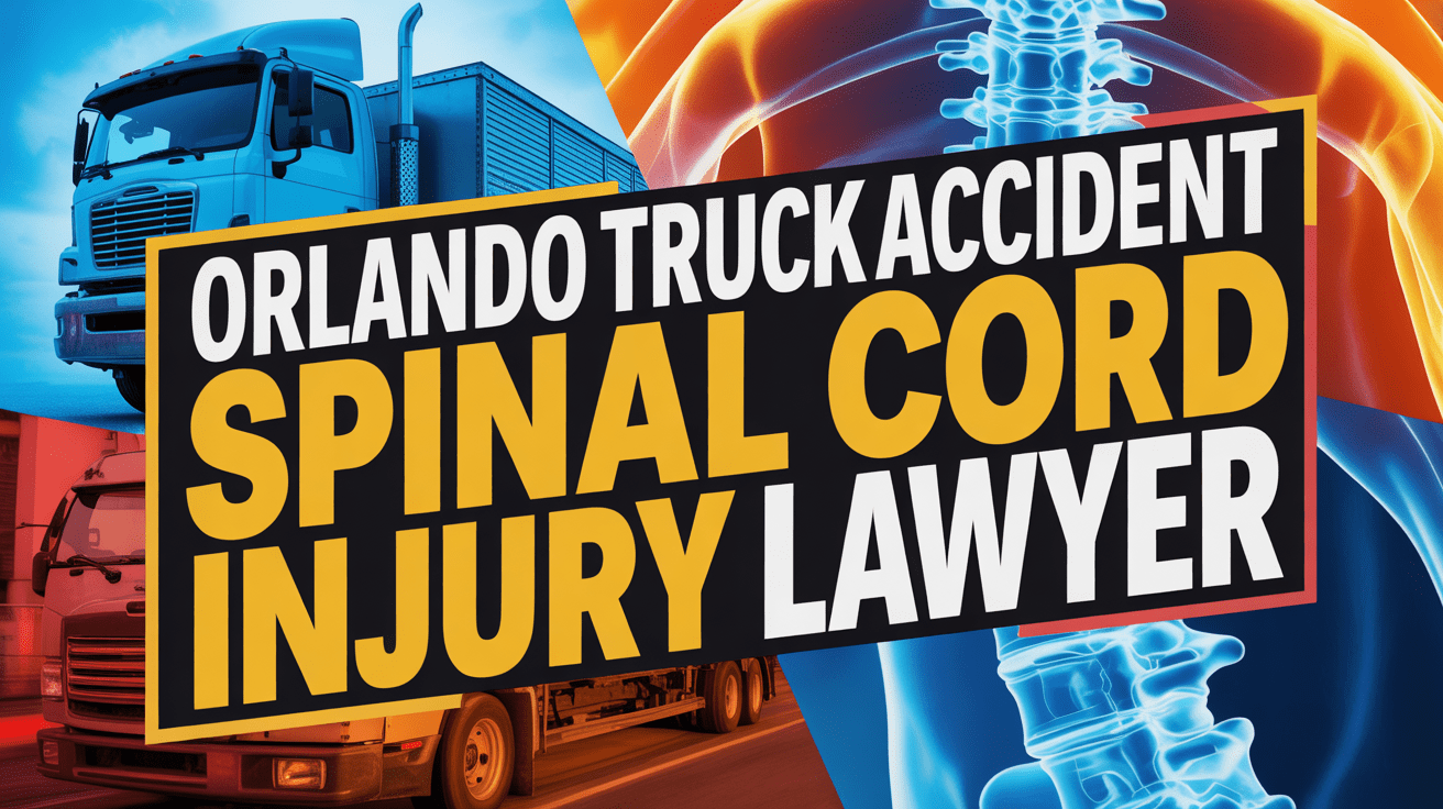 Orlando Truck Accident Spinal Cord Injury Lawyer