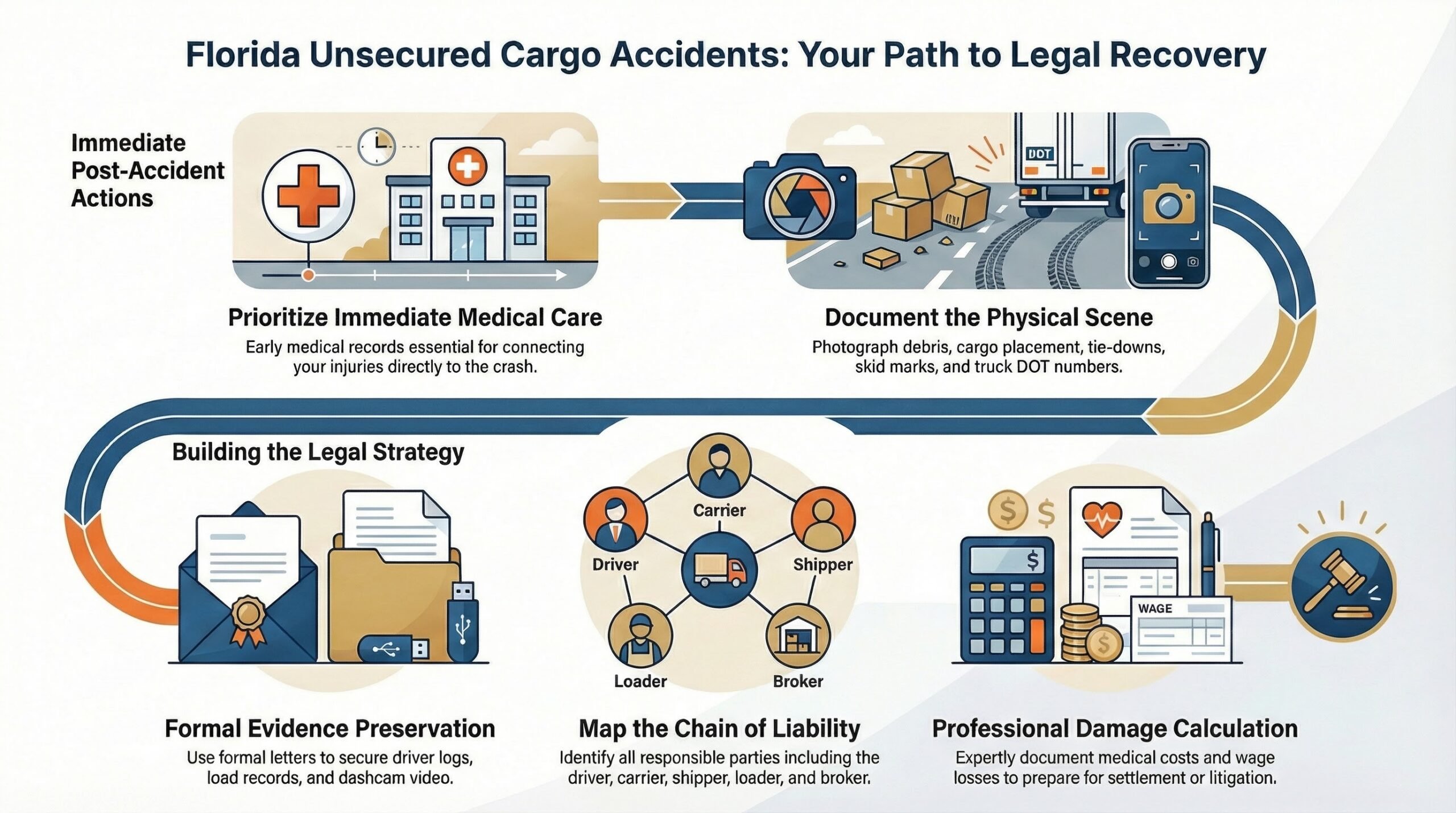 Florida Unsecured Cargo Recovery Path