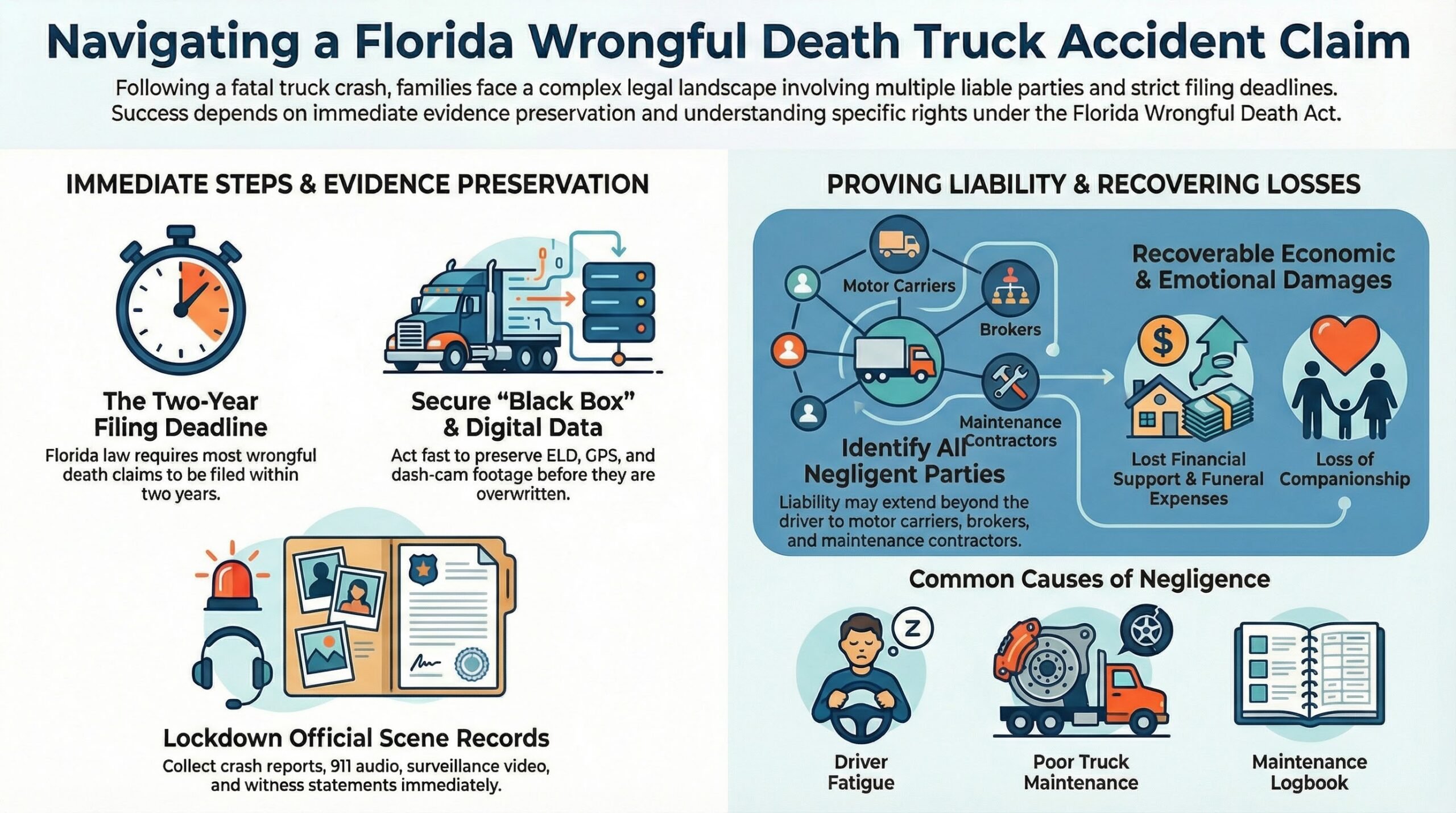 Florida Truck Accident Claim Guide