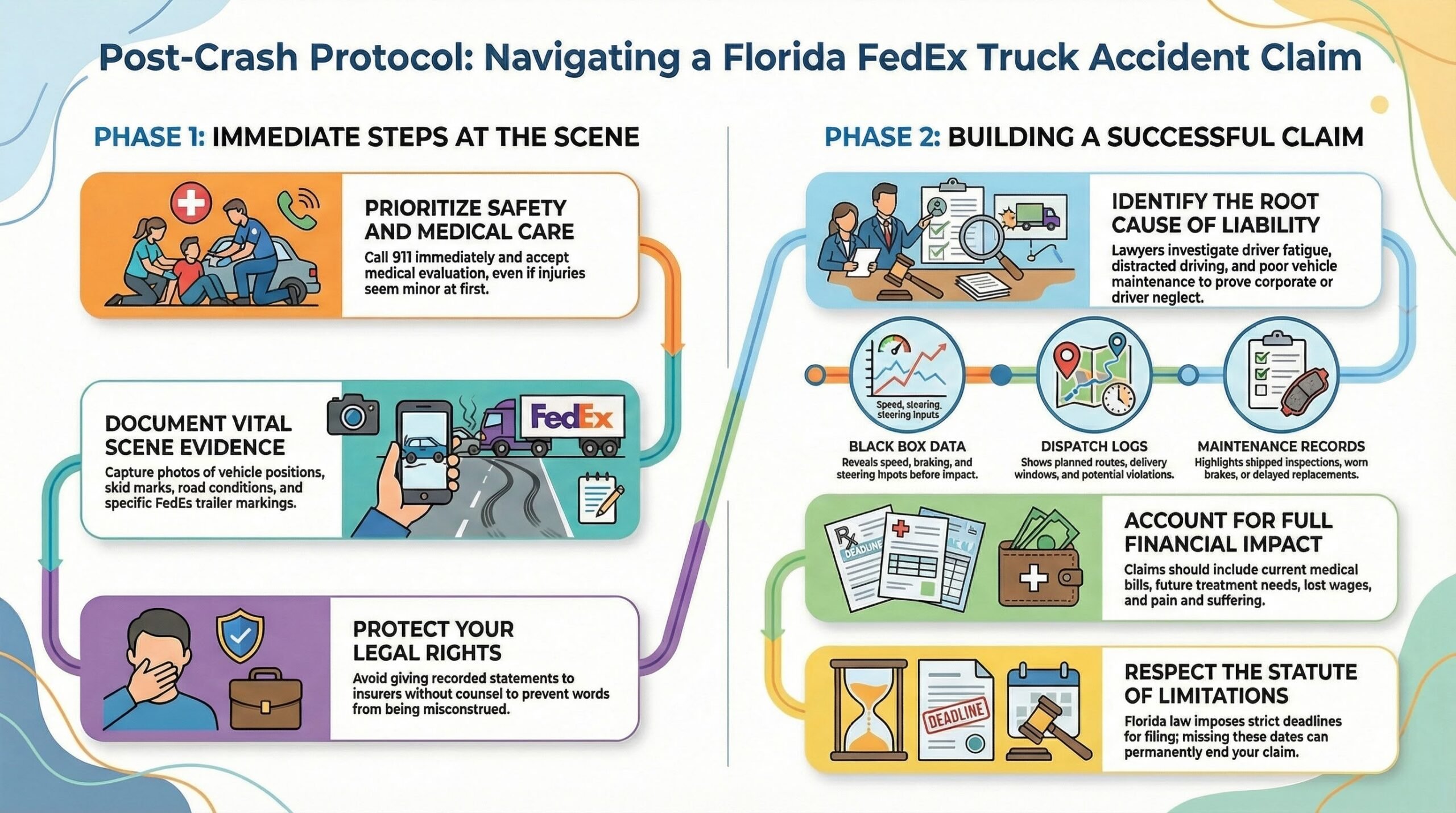 Florida FedEx Truck Accident Protocol