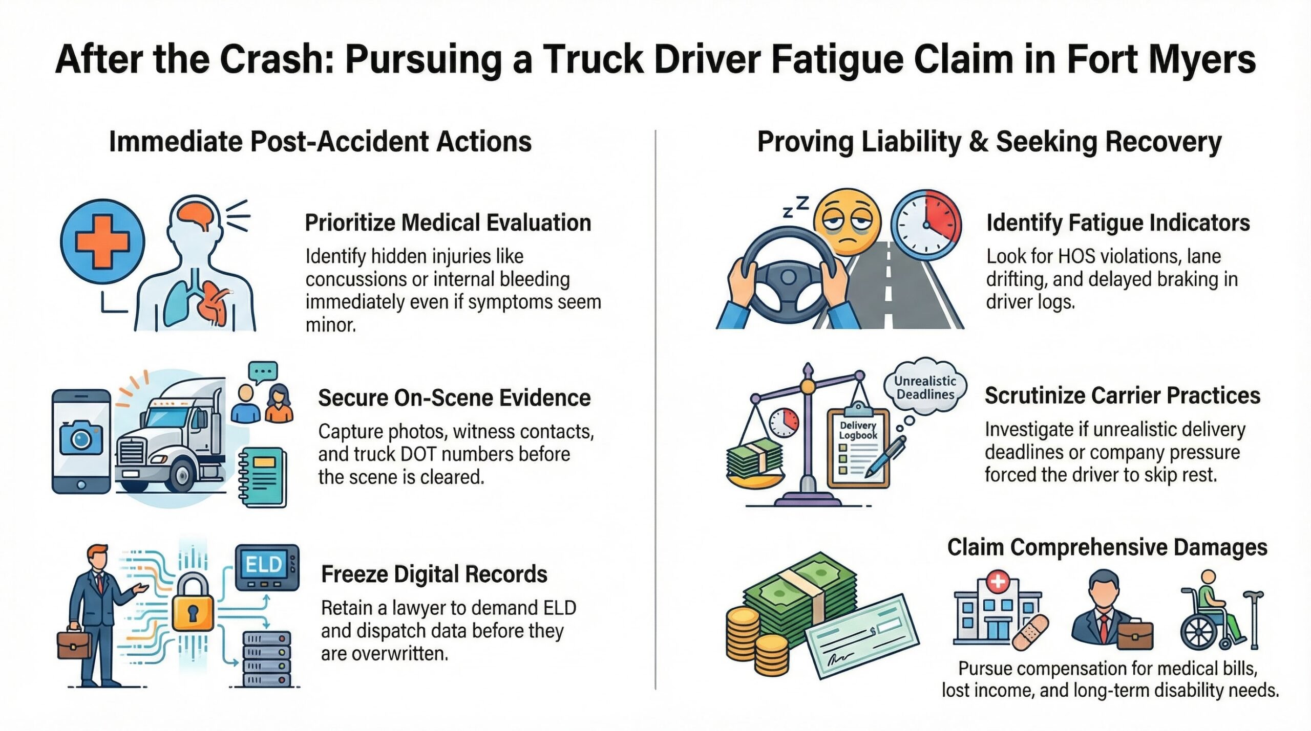 Truck Driver Fatigue Claim Guide