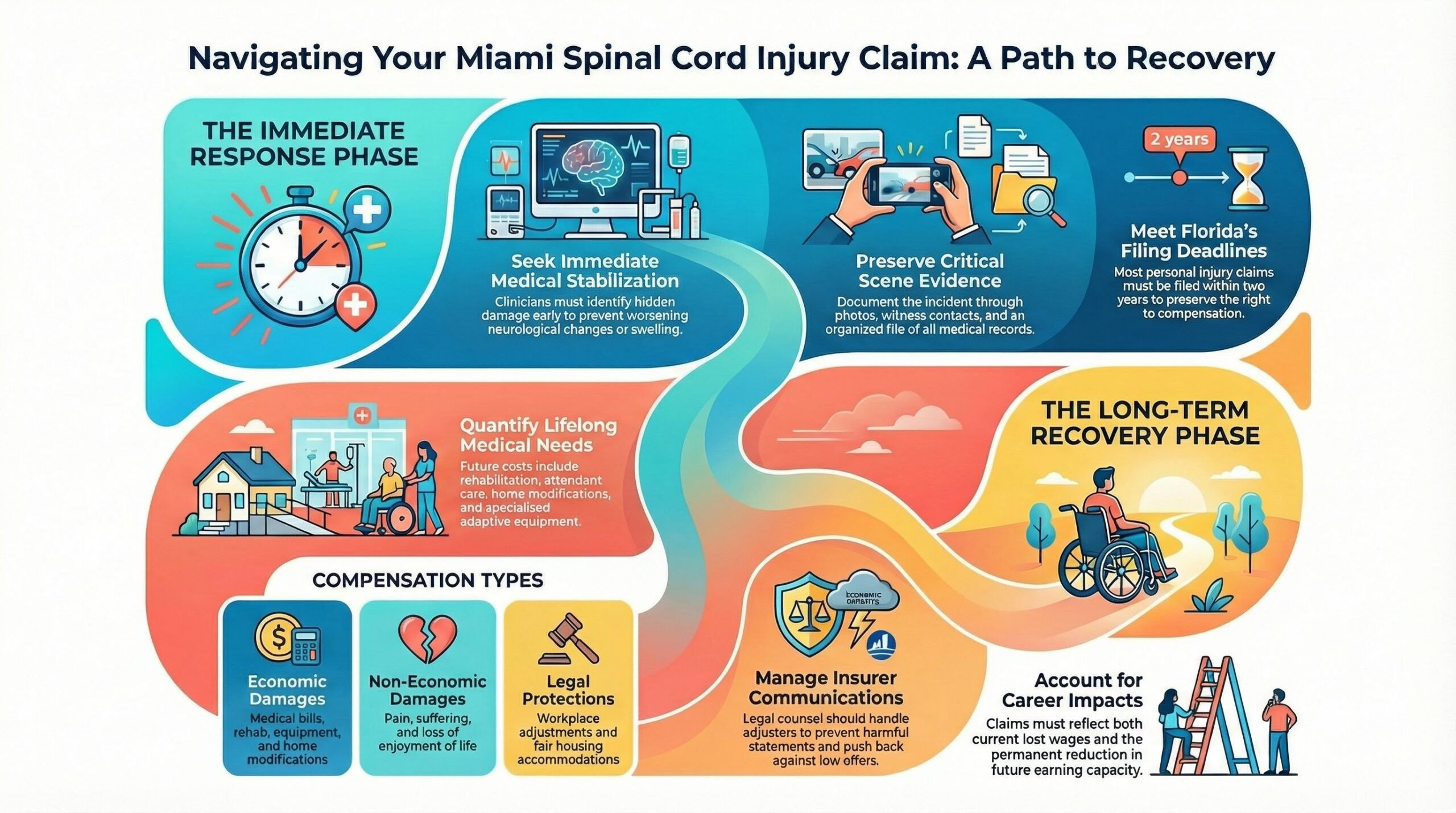 Miami Spinal Injury Claim Path