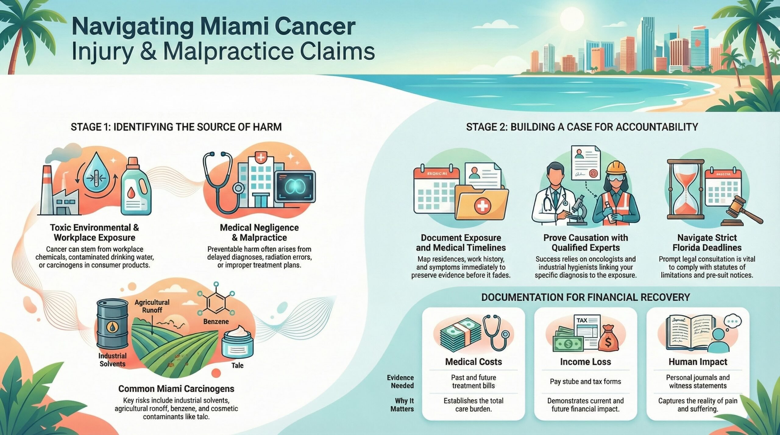 Navigating Miami Cancer Injury Claims