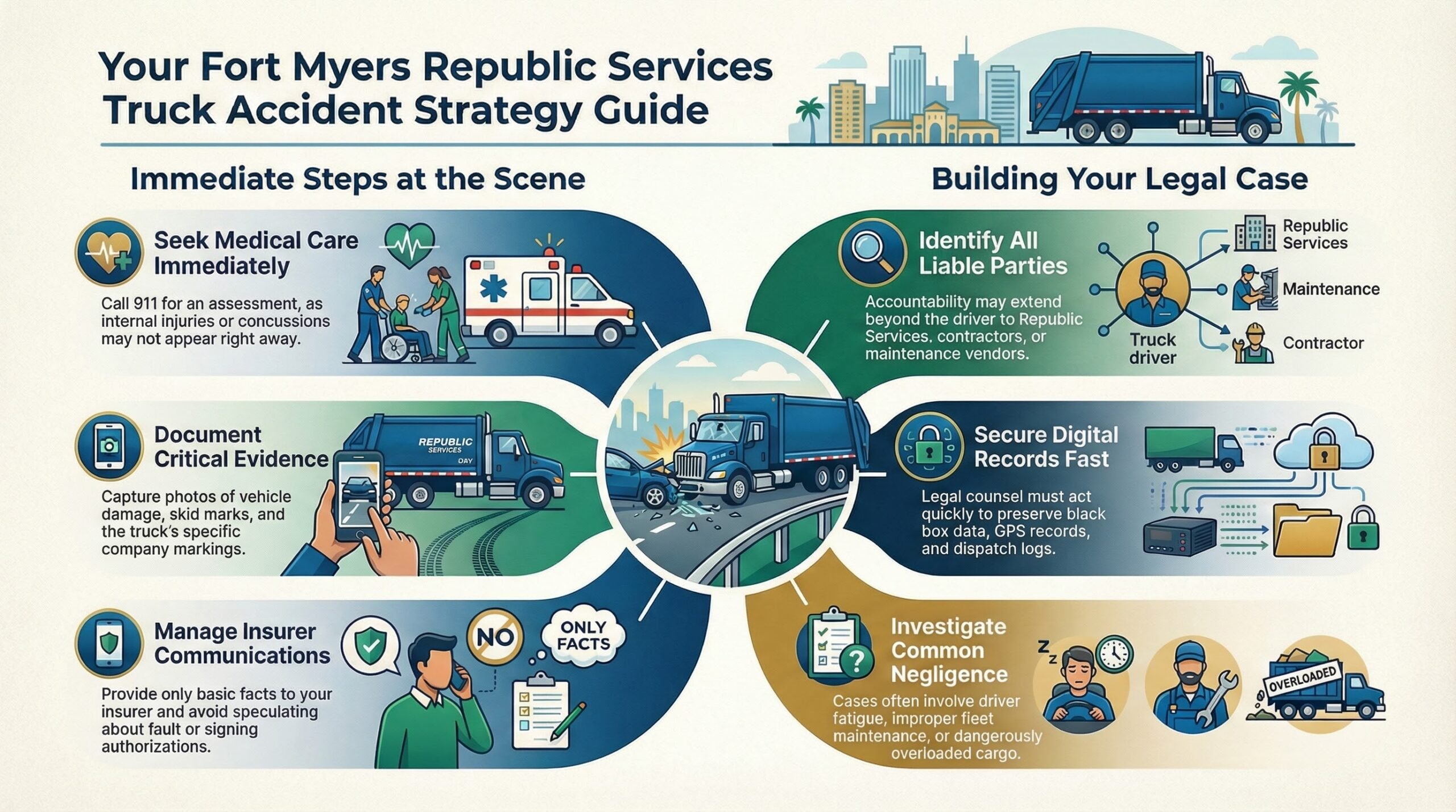 Fort Myers Republic Services Truck Accident Lawyer