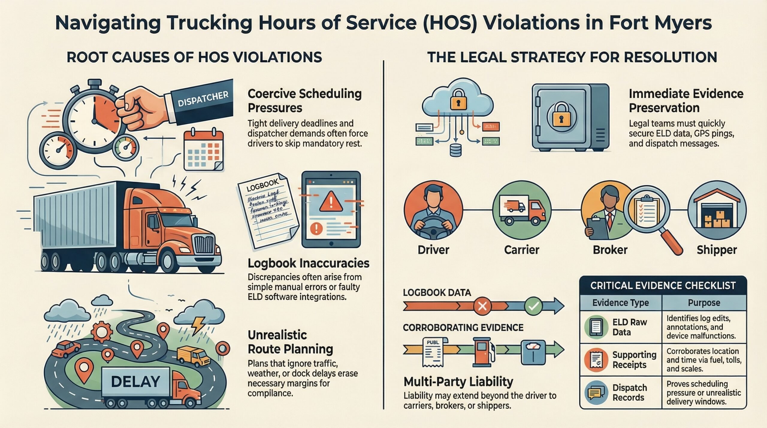 Trucking Hours of Service Violations
